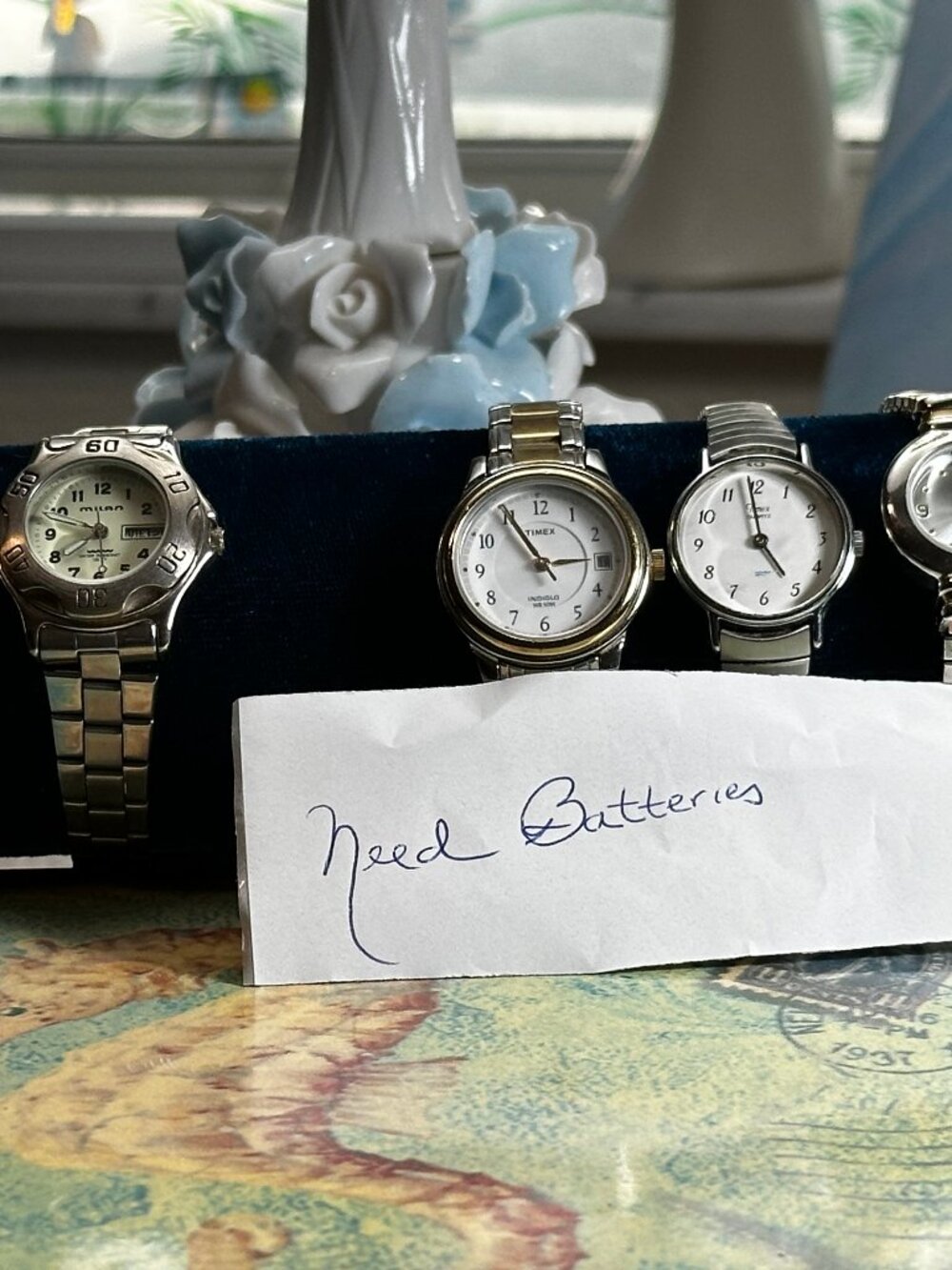 Watches lot Vintage 1980s Milan Timex and Timex Indiglo Tested